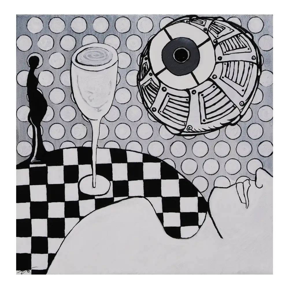 Acryl, Leinwand, 30x30cm